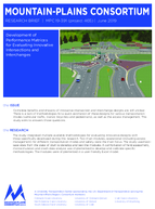 Development of Performance Matrices for Evaluating Innovative Intersections and Interchanges Research Brief