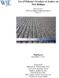 Use of Polymer Overlays or Sealers on New Bridges