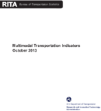 Multimodal Transportation Indicators October 2013
