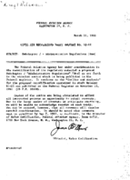 SR Regulation No 6212 Subchapter J  Administrative Regulations New