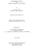 Deterministic Aspects of Freeway Operations and Control