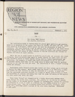 Region VI News February 1953
