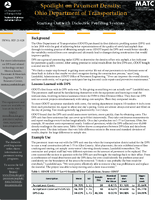 Spotlight on Pavement Density Ohio Department of Transportation  Starting Out with Dielectric Profiling Systems