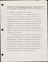 Statement of Brock Adams Secretary of Transportation Before the Senate Government Affairs Committee on S 2236 Omnibus Antiterrorism Act of 1977