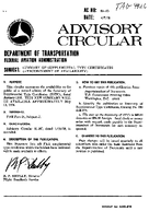 AC 215D Summary of Supplemental Type Certificates