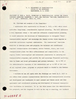 Statement of John A Volpe Secretary of Transportation before the Senate Commerce Committee Regarding S 2425