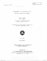 Development of a methodology for accident causation research