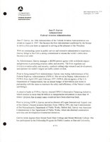 FAA Administrator Jane F Garvey Speeches JuneAugust 1997