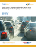 SpatioTemporal Analysis of the Roadside TransportationRelated Air Quality StarTraq 2024 TimeSeries Analysis