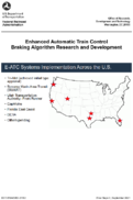 Enhanced Automatic Train Control Braking Algorithm Research and Development