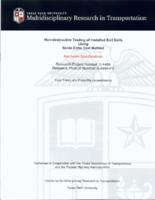 Nondestructive Testing of Installed Soil Nails Using Sonic Echo Test Method Hardware Specifications