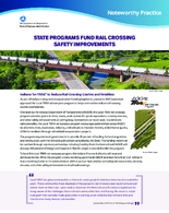 State Programs Fund Rail Crossing Safety Improvements