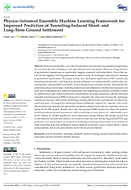 PhysicsInformed Ensemble Machine Learning Framework for Improved Prediction of TunnelingInduced Short and LongTerm Ground Settlement