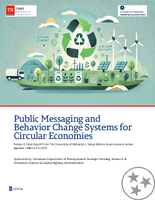 Public Messaging and Behavior Change Systems for Circular Economies