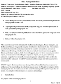Characterization of Blowover Risk in the Wyoming Highway System Data Management Plan