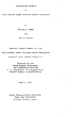 Engineering Aspects of RailHighway Grade Crossing Safety Evaluation