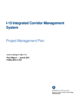 I15 integrated corridor management system  project management plan