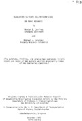 Evaluation of curve delineation signs on rural highways