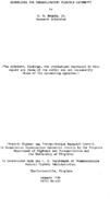 Guidelines for rehabilitating flexible pavements