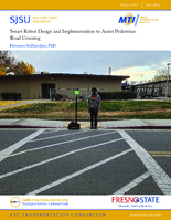 Smart Robot Design and Implementation to Assist Pedestrian Road Crossing