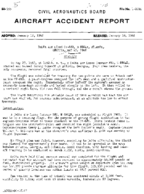 Investigation of Aircraft Accident DELTA AIRLINES ATLANTA GEORGIA 19600523