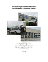Chattanooga SmartBus Project  phase 2 evaluation report