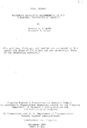 Microwave Reflection Measurements of the Dielectric Properties of Concrete Final Report