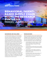 BehavioralAgentBased Supply Chain Modeling Research Synthesis Model Approaches