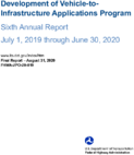 Development of VehicletoInfrastructure Applications Program Sixth Annual Report