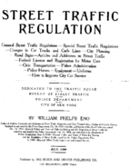 Street Traffic Regulation