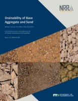 Drainability of Base Aggregate and Sand