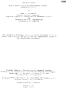 Field study of a glassreinforced plastic pedestrian bridge  interim report