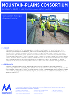 Compaction Testing of Granular Material Research Brief