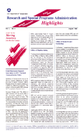 Research and Special Programs Administration Highlights