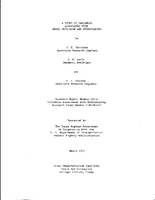 A Study of Variables Associated with Wheel SpinDown and Hydroplaning