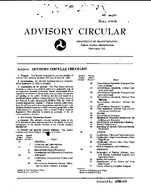 AC 002VV Advisory Circular Checklist