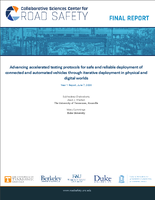 Advancing Accelerated Testing Protocols for Safe and Reliable Deployment of Connected and Automated Vehicles Through Iterative Deployment in Physical and Digital Worlds
