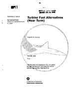 Turbine Fuel Alternatives Near Term