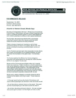 FAA News SeptemberOctober 2001