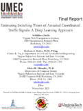 Estimating Switching Times of Actuated Coordinated Traffic Signals A Deep Learning Approach