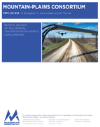 Remote Sensing of Multimodal Transportation Assets Using Drones