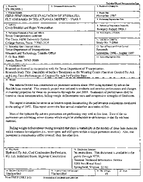 Field Performance Evaluation of Hydrated Fly Ash Bases in the Atlanta District  Year 1