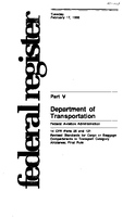 PART 121 AMENDMENTS 121269