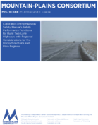 Calibration of the Highway Safety Manuals Safety Performance Functions for Rural TwoLane Highways with Regional Considerations for the Rocky Mountains and Plain Regions