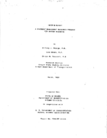 A pavement management research program for Oregon highways  interim report
