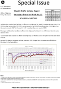 Special Issue  Weekly Traffic Volume Report Interstate Travel for Week No 11 3142022  3202022