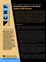 Crash Modification Factors in Practice  Quantifying Safety in the Road Safety Audit Process
