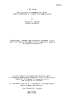 Application of teleconferencing in the Virginia Department of Highways and Transportation