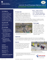 Diverging Diamond Interchange  Interstate 15 and Timpanogos Highway Lehi UT