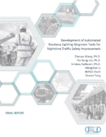 Development of Automated Roadway Lighting Diagnosis Tools for Nighttime Traffic Safety Improvement